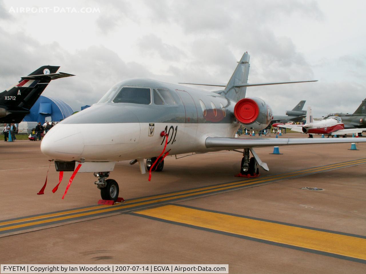 F-YETM, 1977 Dassault Falcon 10MER C/N 101, Dassault Falcon 10 MER/French Navy/RIAT Fairford