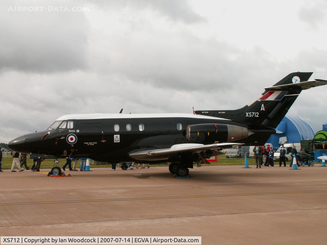 XS712, 1965 Hawker Siddeley HS.125 Dominie T.1 C/N 25040, Dominie T1/RAF 55 Sqn/RIAT Fairford