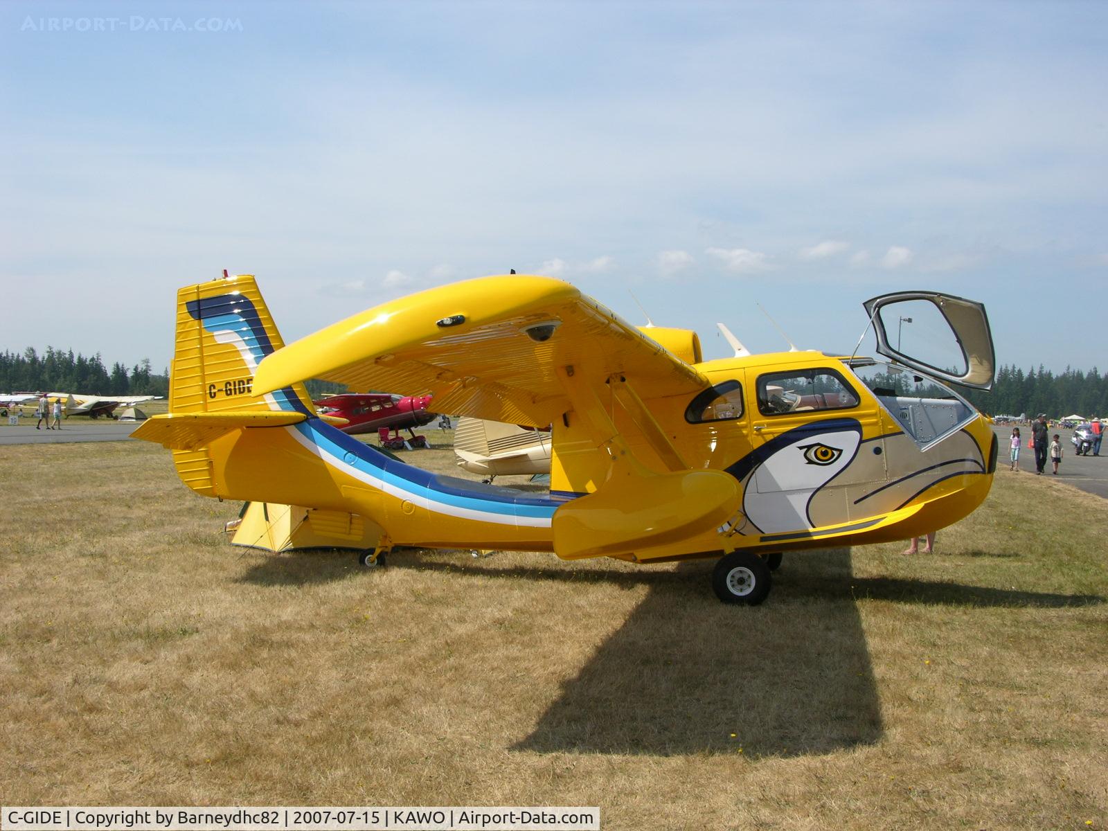 C-GIDE, 1947 Republic RC-3 Seabee C/N 355, Republic RC-3 with Haida motif