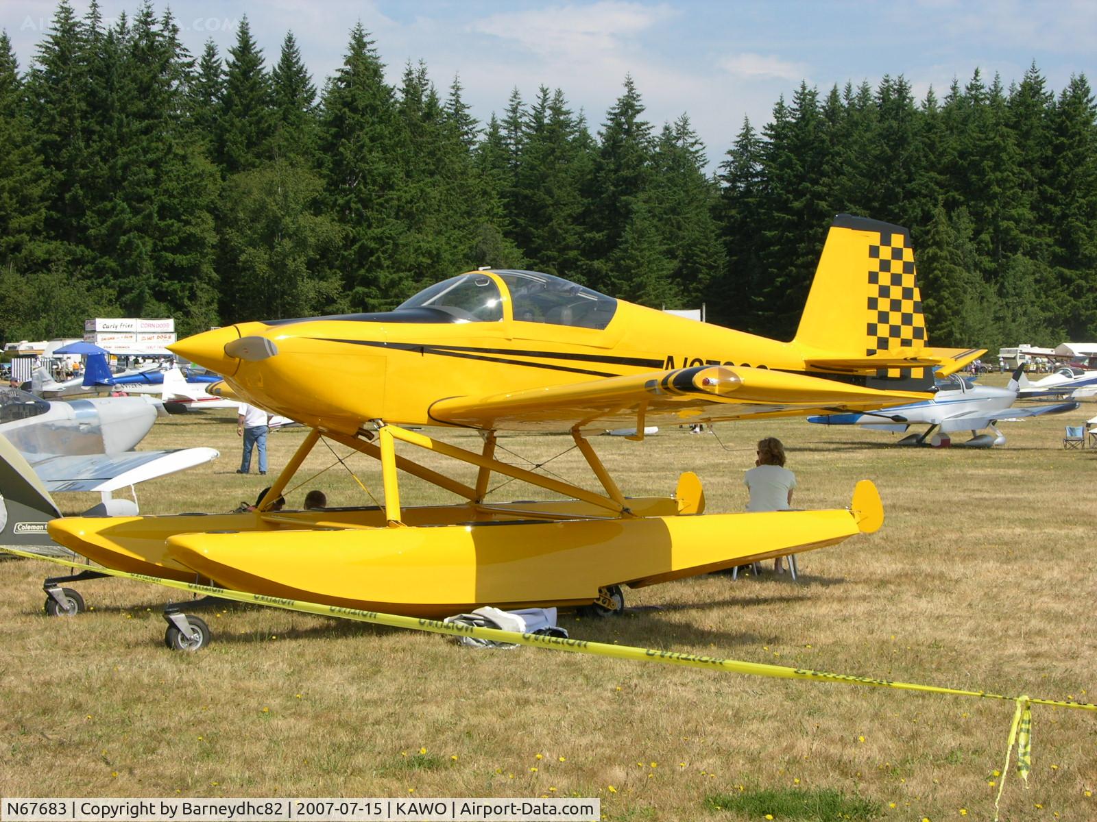 N67683, 2007 Vans RV-7 C/N 72630, Another use for Van\'s incredible aircraft