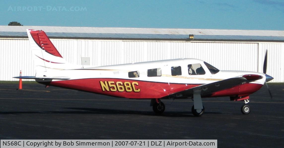 N568C, 2001 Piper PA-32R-301T Turbo Saratoga C/N 3257264, At the Delaware, OH breakfast fly-in
