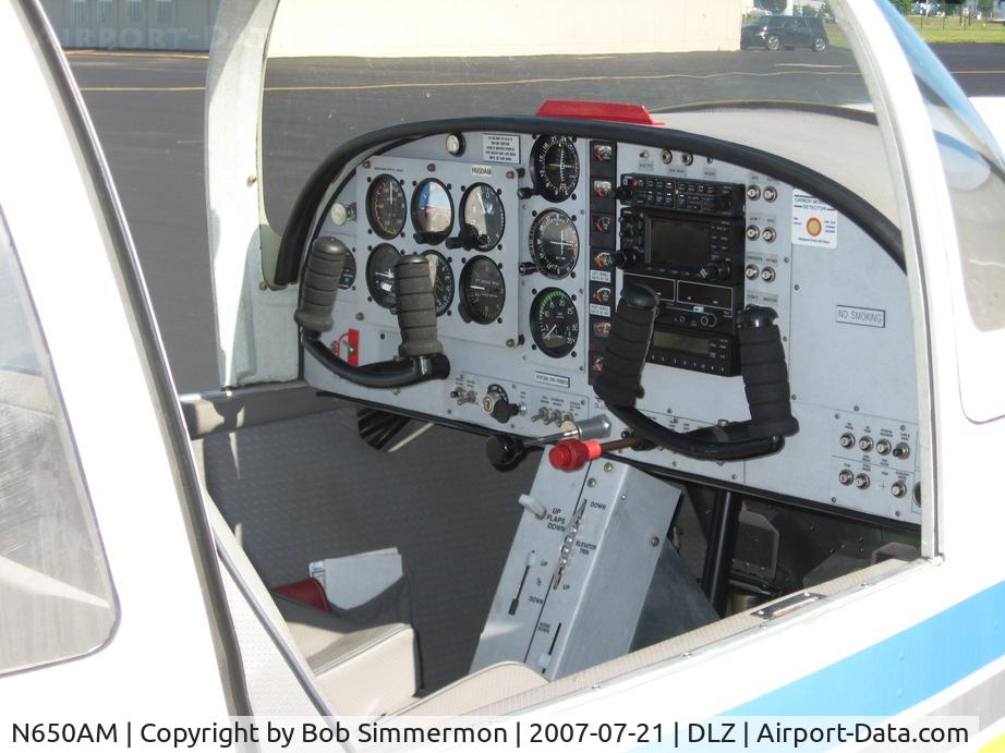 N650AM, AMD CH-2000 Alarus C/N 20-1017, Full panel on one of the trainers at Delawere, OH