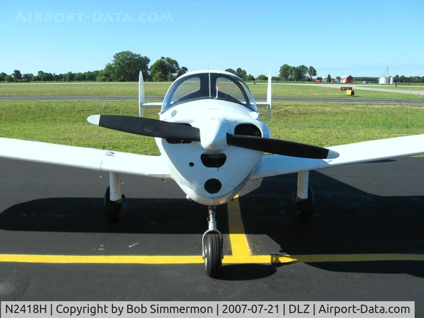 N2418H, 1946 Erco 415C Ercoupe C/N 3043, Business end