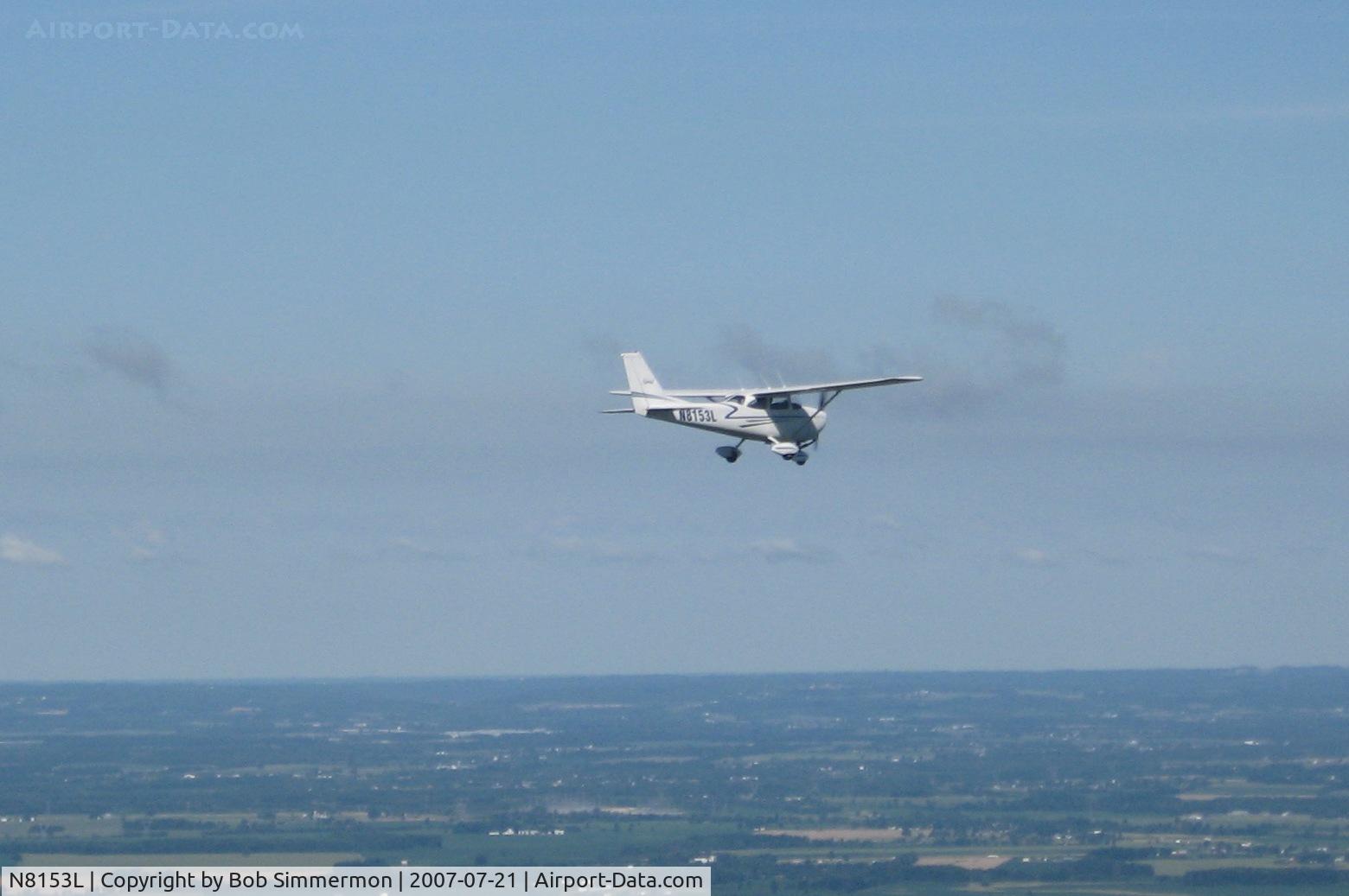 N8153L, 1967 Cessna 172H C/N 17256353, Don\'s ride over central Ohio at 2500 Ft.