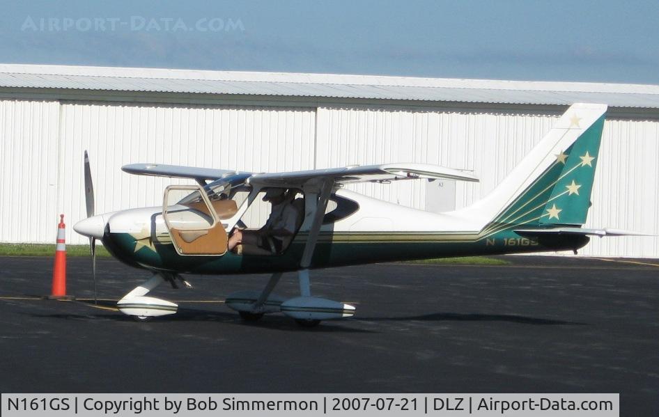 N161GS, 2001 Stoddard-Hamilton GlaStar C/N 5430, At the Delaware, OH breakfast fly-in