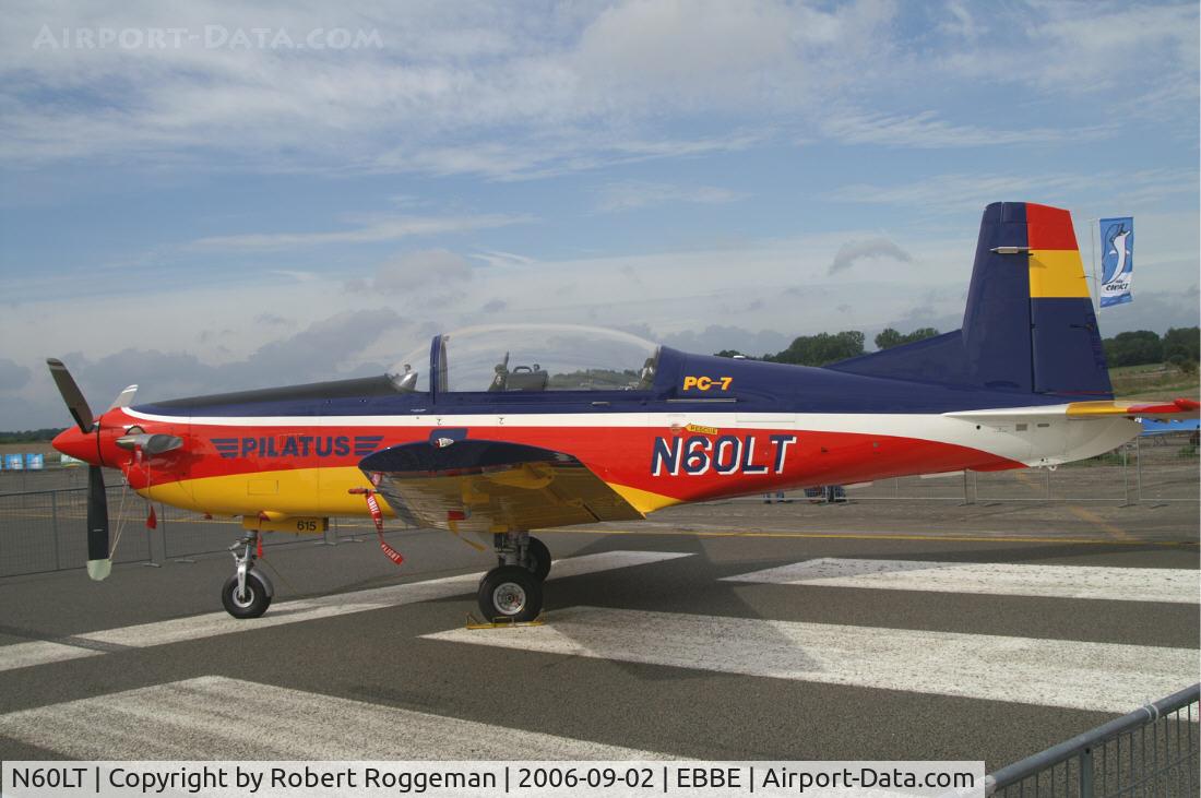 N60LT, 1999 Pilatus PC-7 C/N 615, Defence Days 2006.Beauvechain.