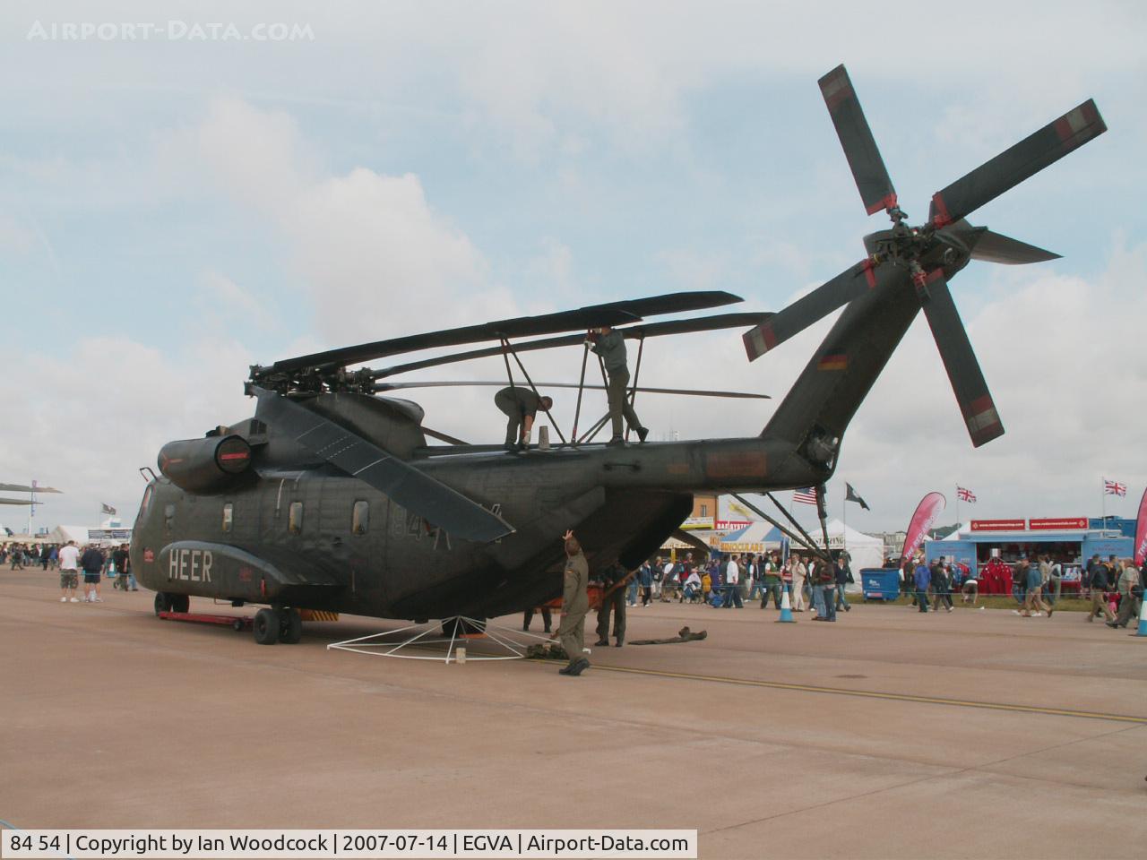 84 54, Sikorsky (VFW-Fokker) CH-53G C/N V65-052, CH-53G/German Army/RIAT Fairford