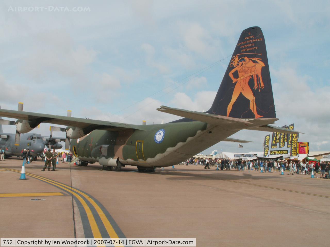 752, 1977 Lockheed C-130H Hercules C/N 382-4734, C-130H/Greek AF/RIAT Fairford