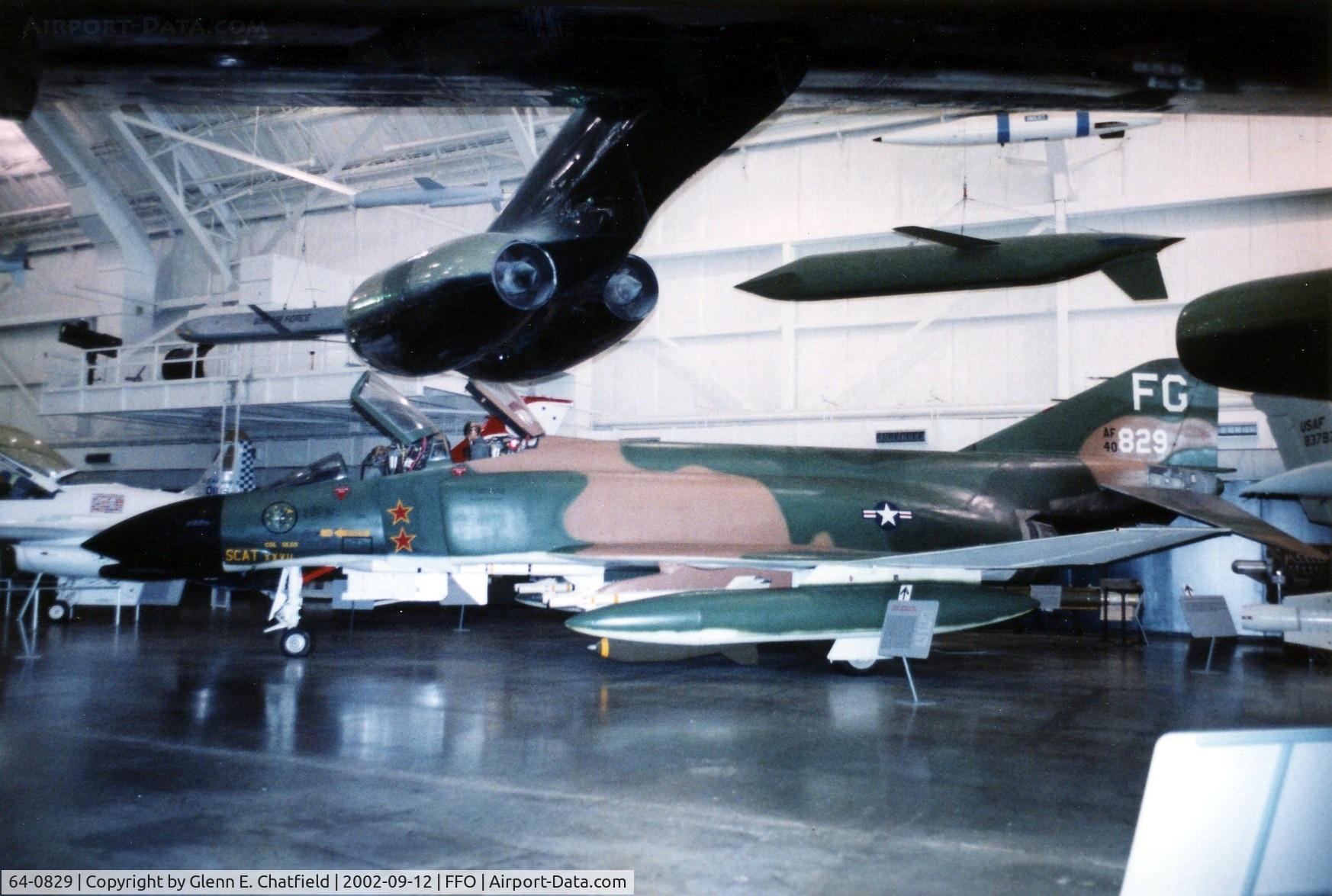 64-0829, 1964 McDonnell F-4C Phantom II C/N 1169, F-4C at the National Museum of the U.S. Air Force