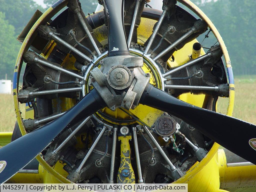 N45297, Air Tractor AT-401 C/N 401-0760, Pratt and Whitney 9 cylinder Radial Engine