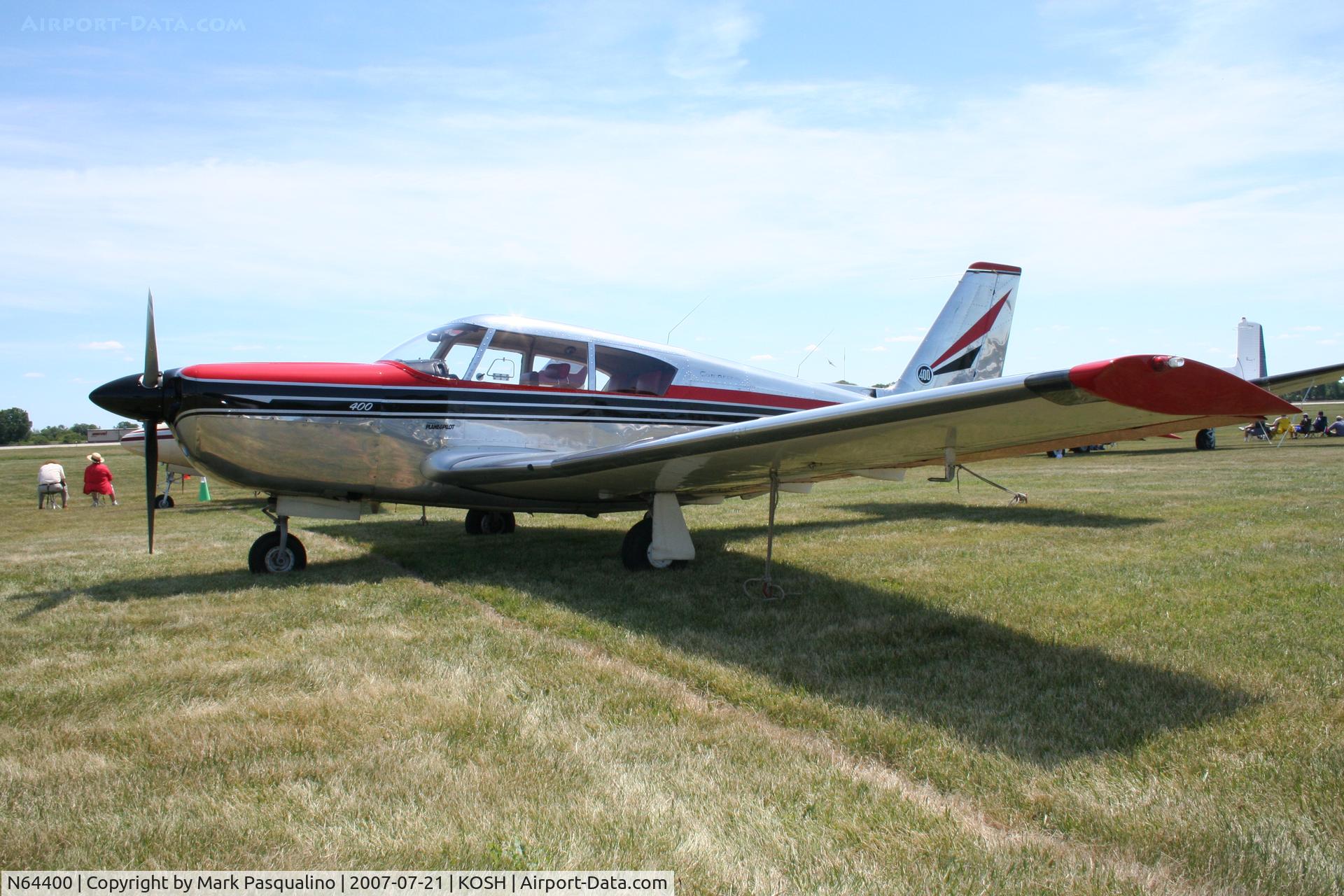 N64400, 1964 Piper PA-24-400 Comanche 400 C/N 26-36, Piper PA-24-400