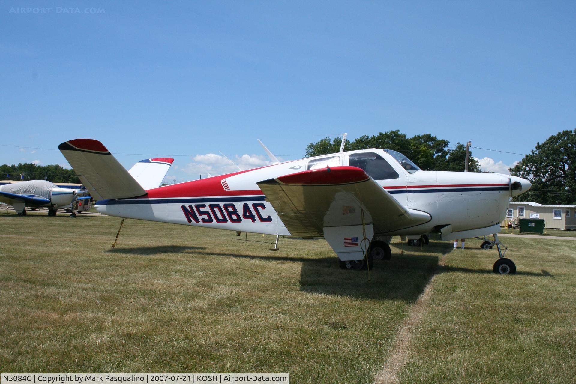 N5084C, 1950 Beech B35 C/N D-2346, Beech B35
