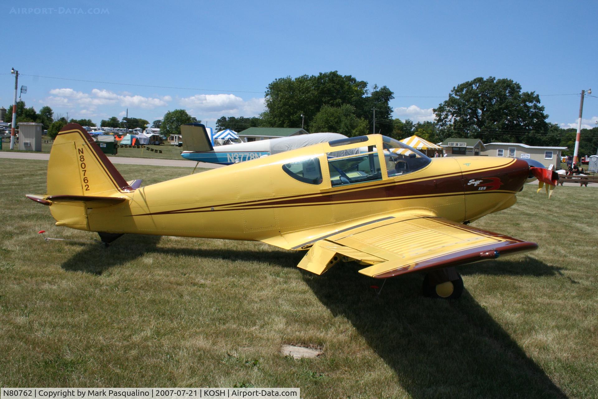 N80762, 1946 Globe GC-1B Swift C/N 165, Swift GC-1B
