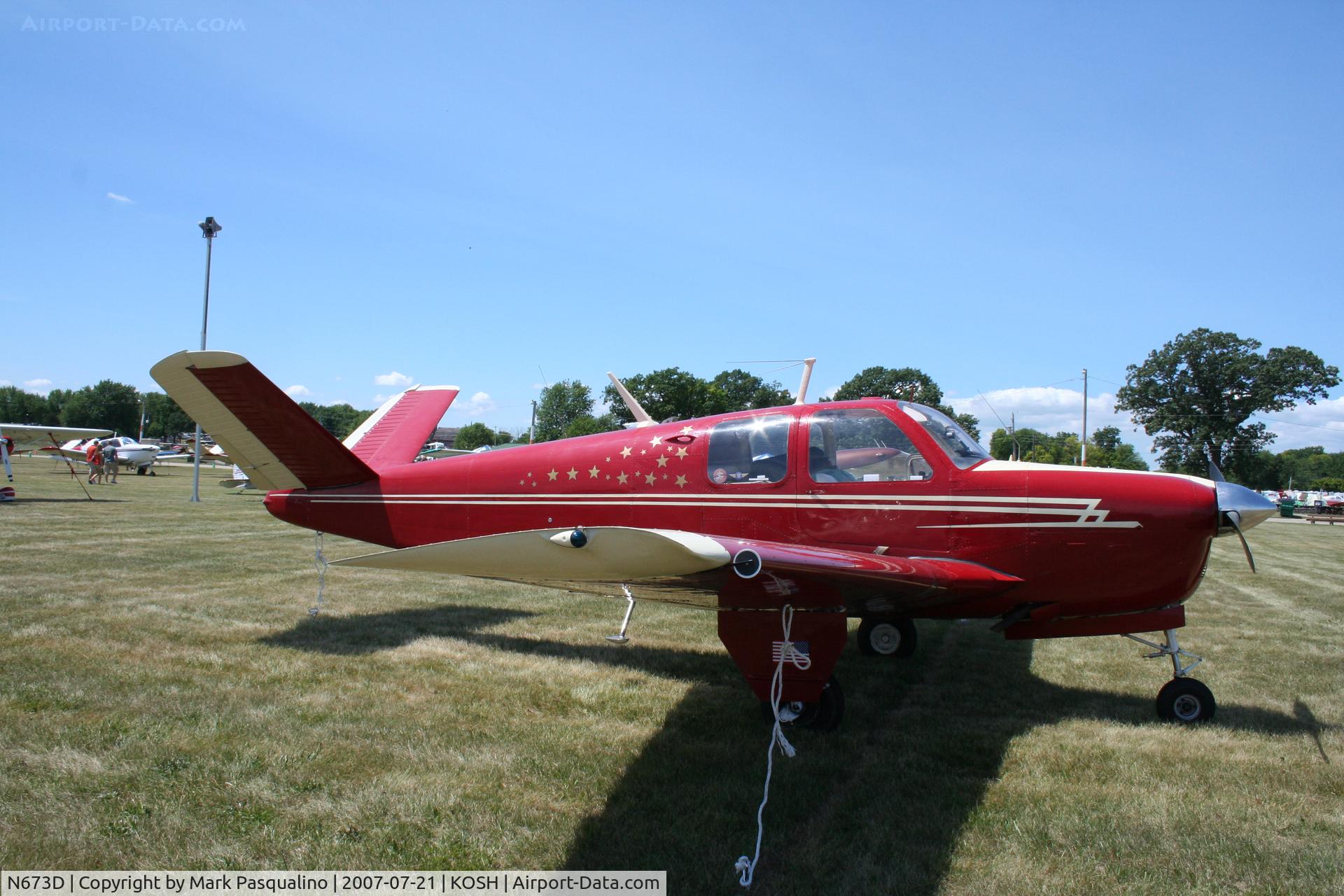 N673D, 1951 Beech C35 Bonanza C/N D-2945, Beech C35