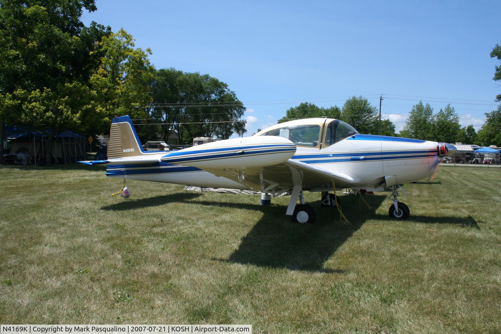 N4169K, 1948 Ryan Navion C/N NAV-4-1169, Navion