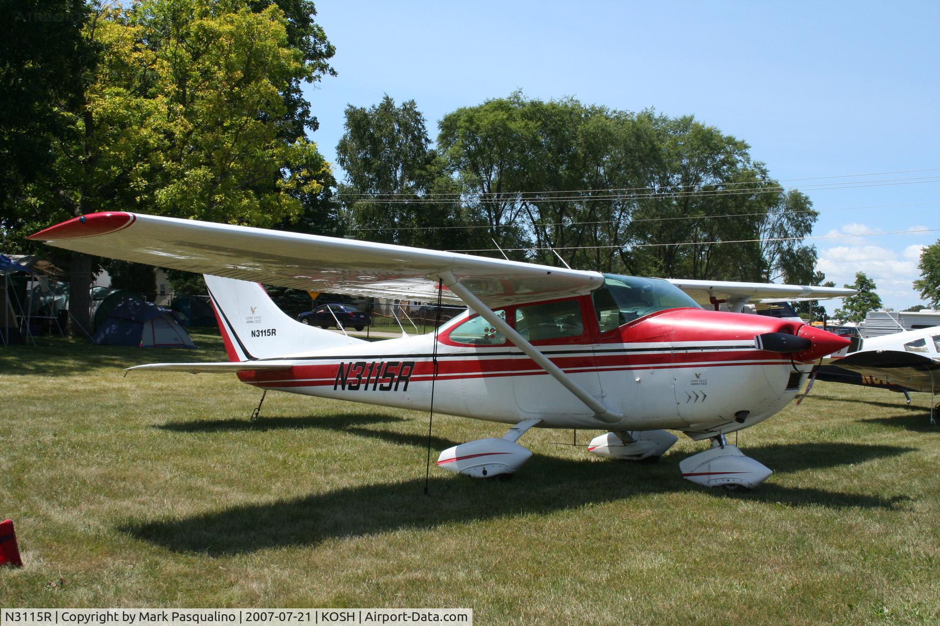 N3115R, 1967 Cessna 182L Skylane C/N 18258515, Cessna 182