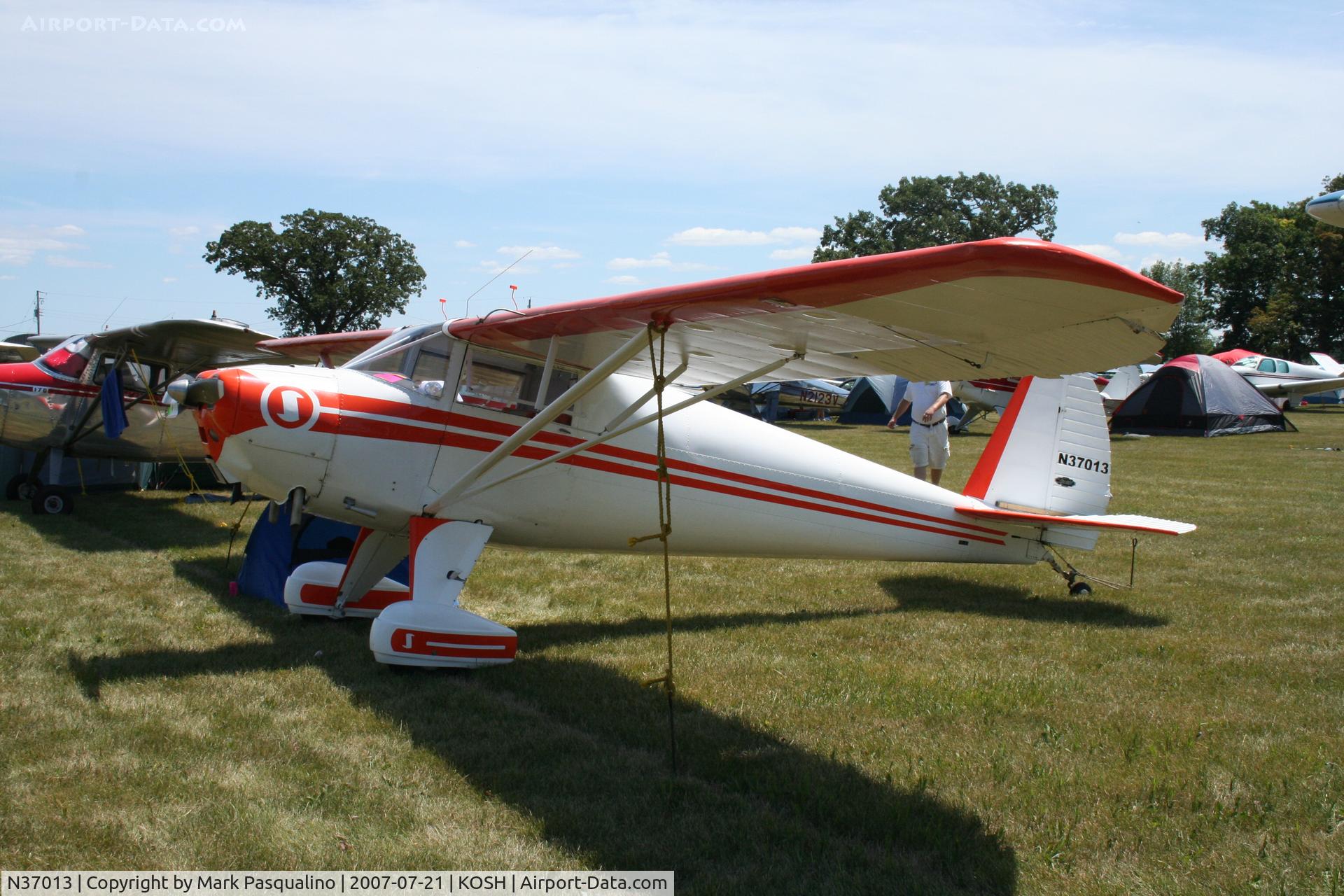 N37013, 1941 Luscombe 8C Silvaire C/N 1674, Luscombe 8C