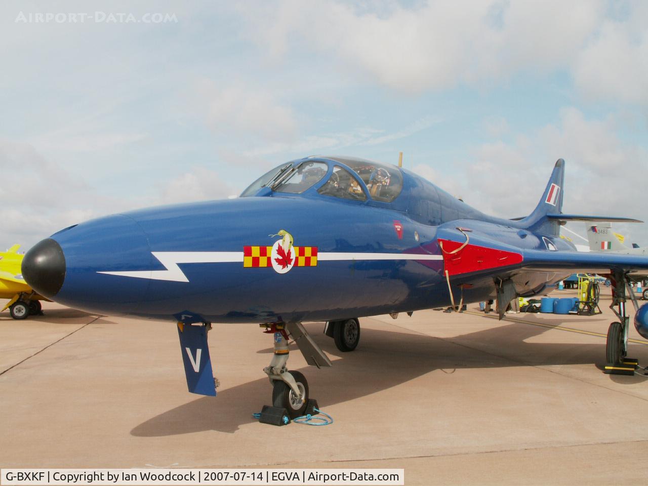 G-BXKF, 1958 Hawker Hunter T.7 C/N 41H/003315, Hawker Hunter T7/Hunter Flying Club/RIAT Fairford