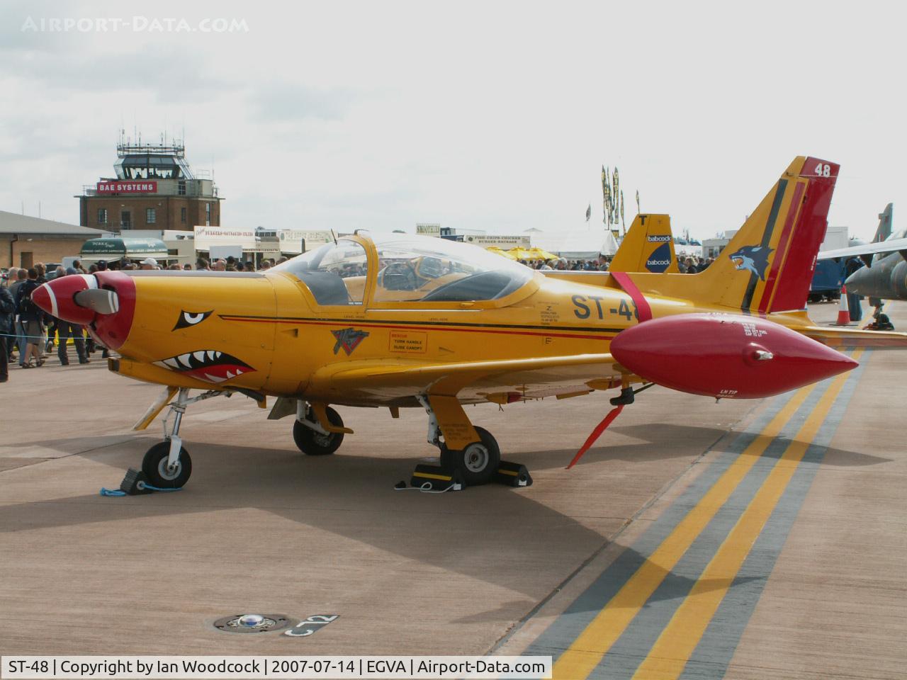 ST-48, SIAI-Marchetti SF-260D C/N 848, SF-260D/Belgian Air Component/RIAT Fairford