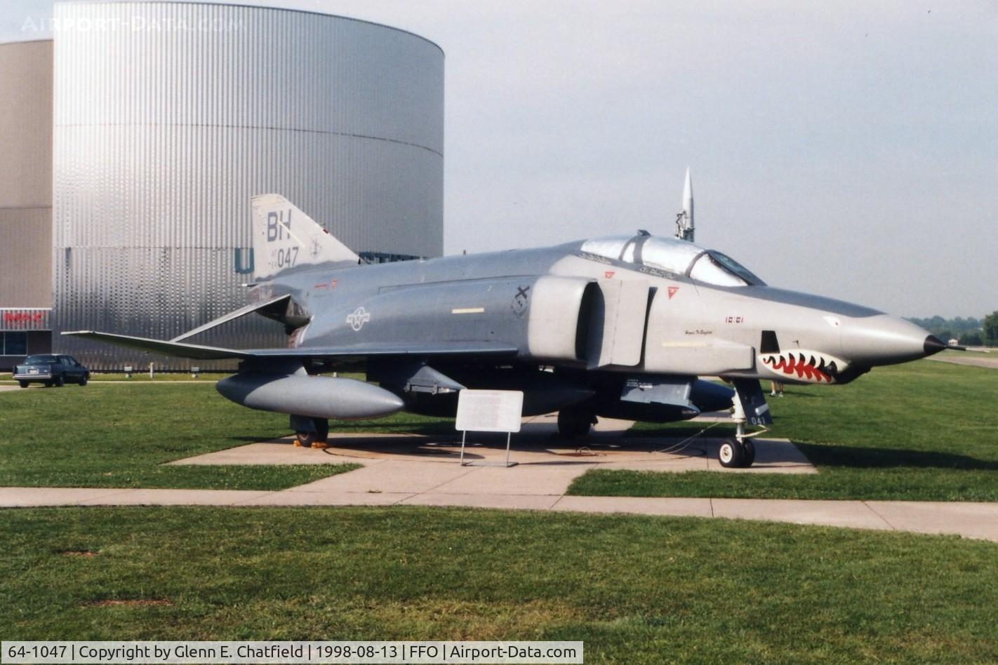 64-1047, 1964 McDonnell RF-4C-22-MC Phantom II C/N 947, RF-4C at the National Museum of the U.S. Air Force.  Flew 172 sorties in Desert Storm/Desert Shield
