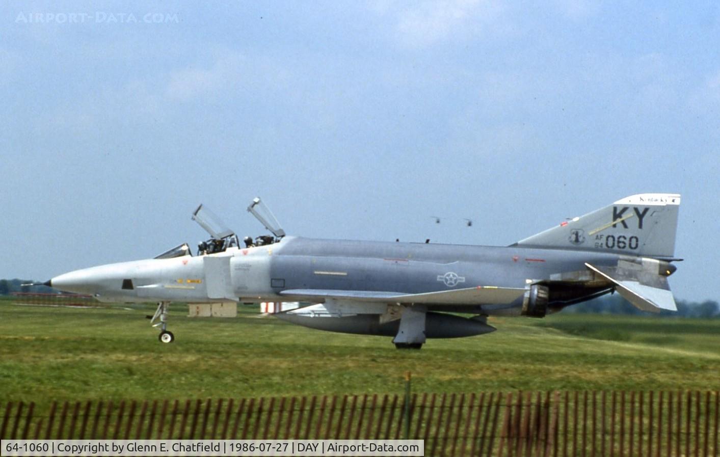 64-1060, 1964 McDonnell RF-4C-22-MC Phantom II C/N 1011, RF-4C at the Dayton International Air Show