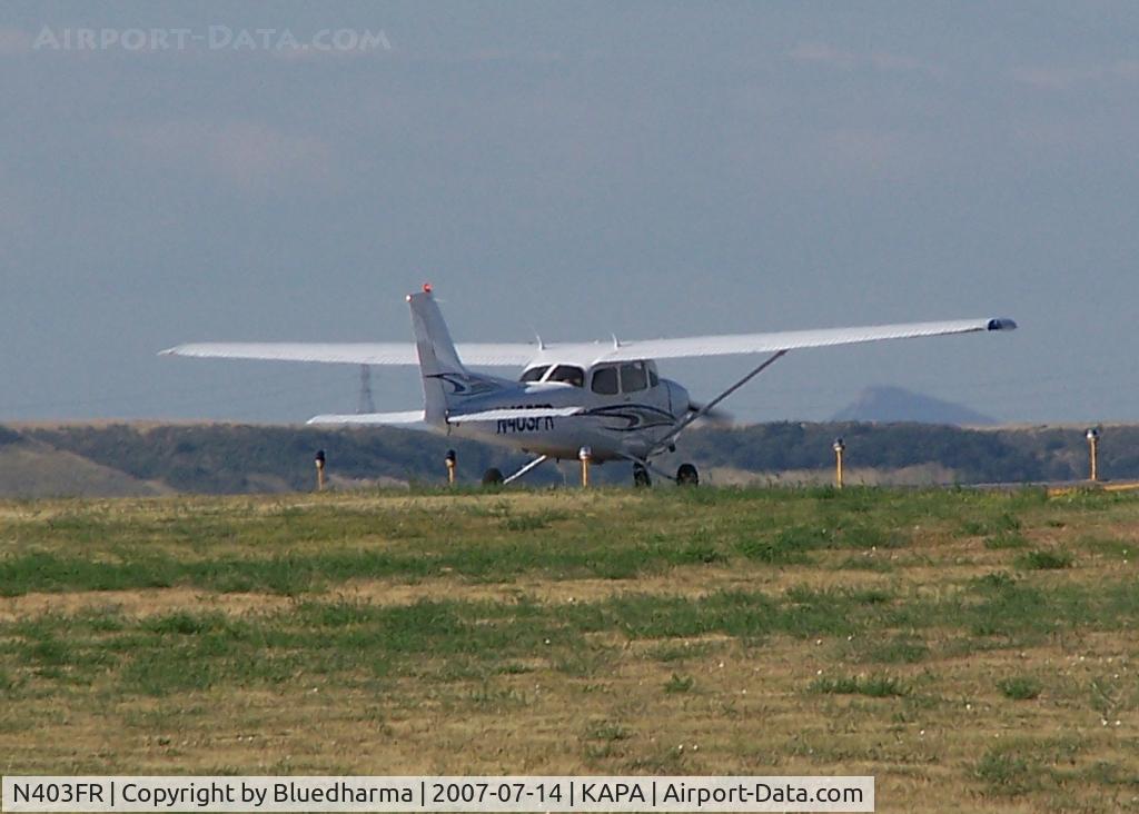 N403FR, Cessna 172R C/N 17280245, Set up for takeoff