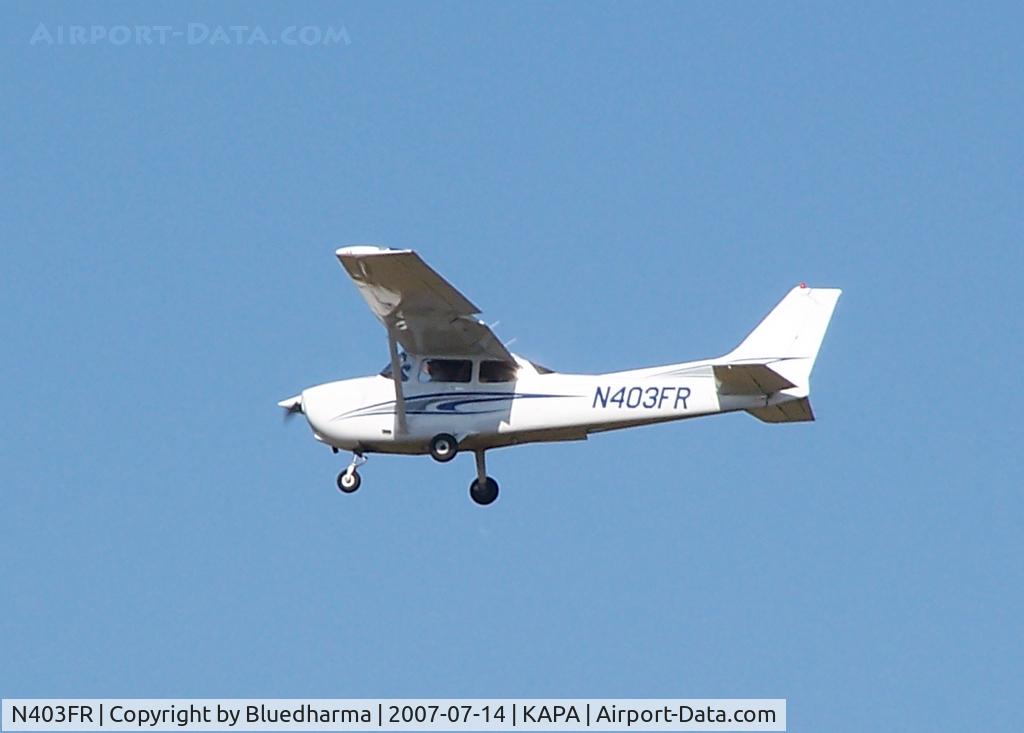 N403FR, Cessna 172R C/N 17280245, Touch and Go