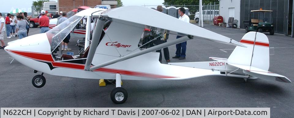 N622CH, 1998 Quad City Challenger I C/N 1196-CW-0622, 1998 Melvin G.Byrd Challenger in Danville Va.