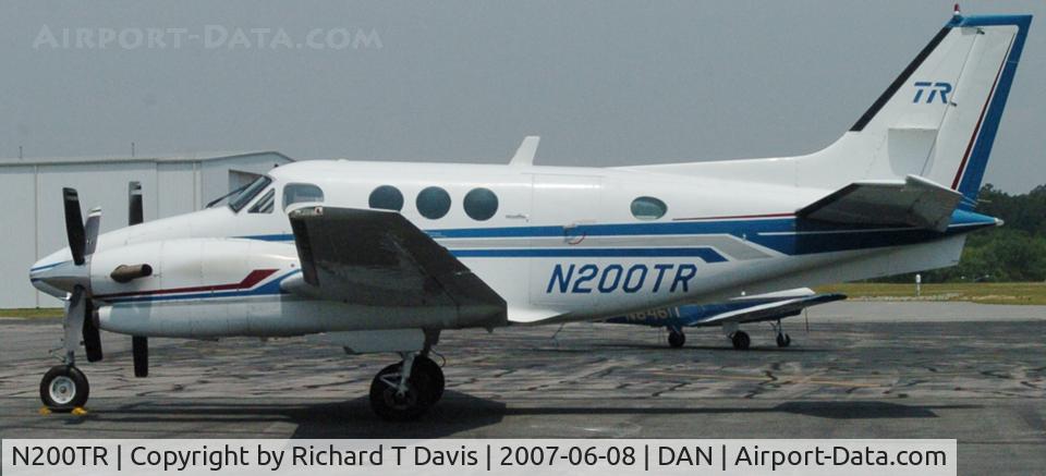 N200TR, 1984 Beech C90A King Air C/N LJ-1067, 1984 Beech C90A in Danville Va.