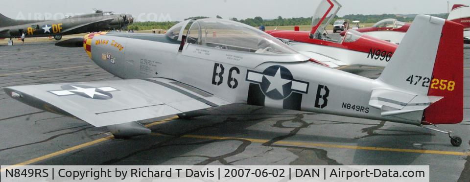 N849RS, 2006 Vans RV-8 C/N 81589, 2006 VANS RV-8 in Danville Va.
