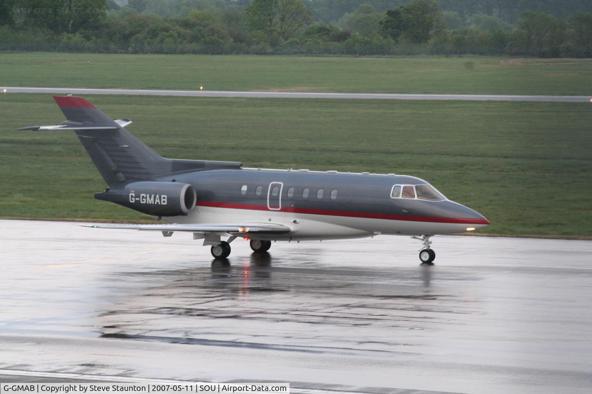 G-GMAB, 1993 British Aerospace BAe.125-1000B C/N 259034, Taken on a stormy evening @ Southampton