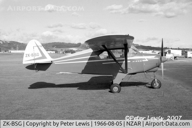 ZK-BSG, Piper PA-22-150 C/N 22-3770, Tripacer, rebuilt after an accident in 1957