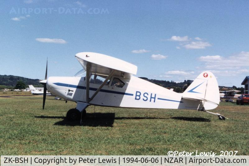 ZK-BSH, Piper PA-22-150 C/N 22-7321, PA22 Caribbean, rebuilt as a Pacer tailwheel conversion