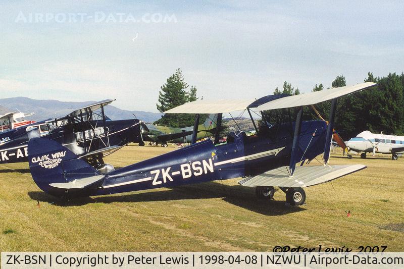 ZK-BSN, De Havilland Australia DH-82A Tiger Moth C/N DHA501, ex-RNZAF NZ1415