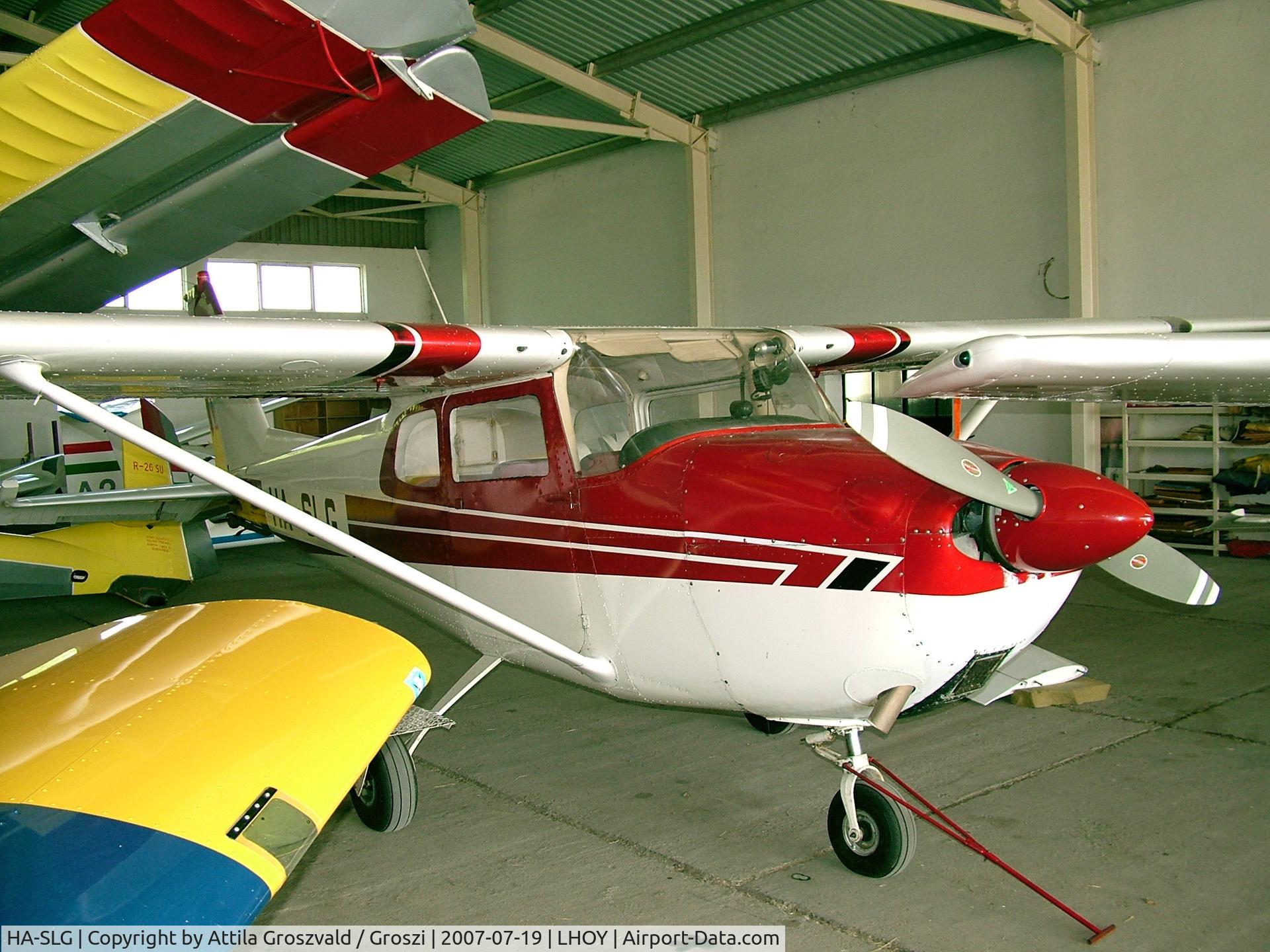HA-SLG, 1962 Cessna 172C C/N 17248772, ex N8272X / 07.19.07. ÅcsÃ©ny Airport / Hungary
