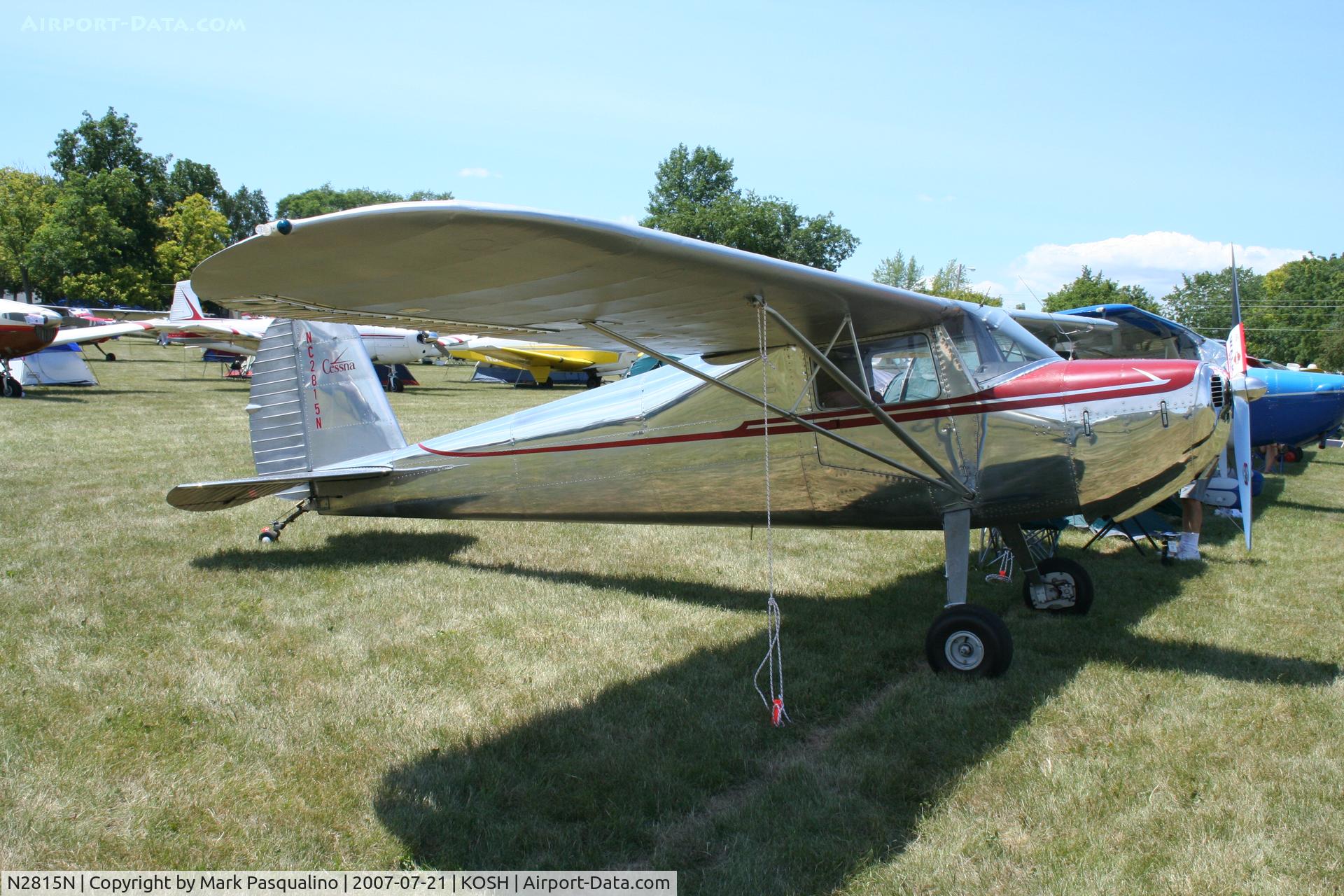 N2815N, 1947 Cessna 120 C/N 13076, Cessna 120
