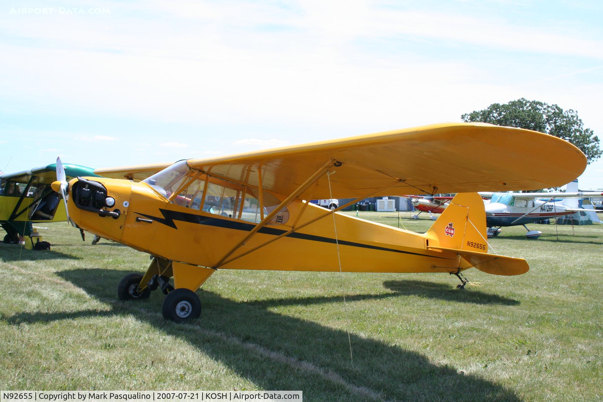 N92655, 1946 Piper J3C-65 Cub Cub C/N 17028, Piper J3C-65