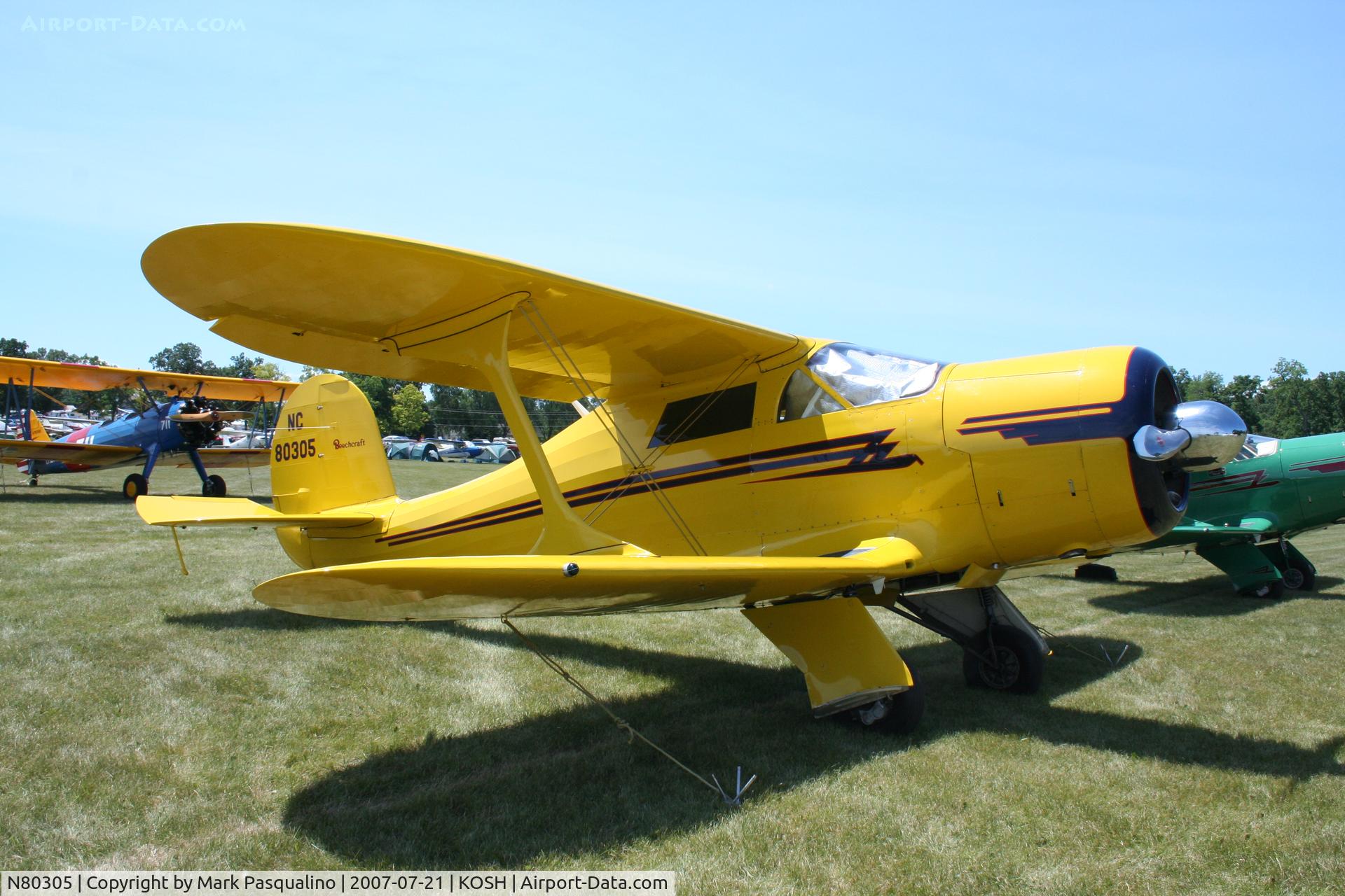 N80305, 1946 Beech G17S C/N B-04, Beech G17S