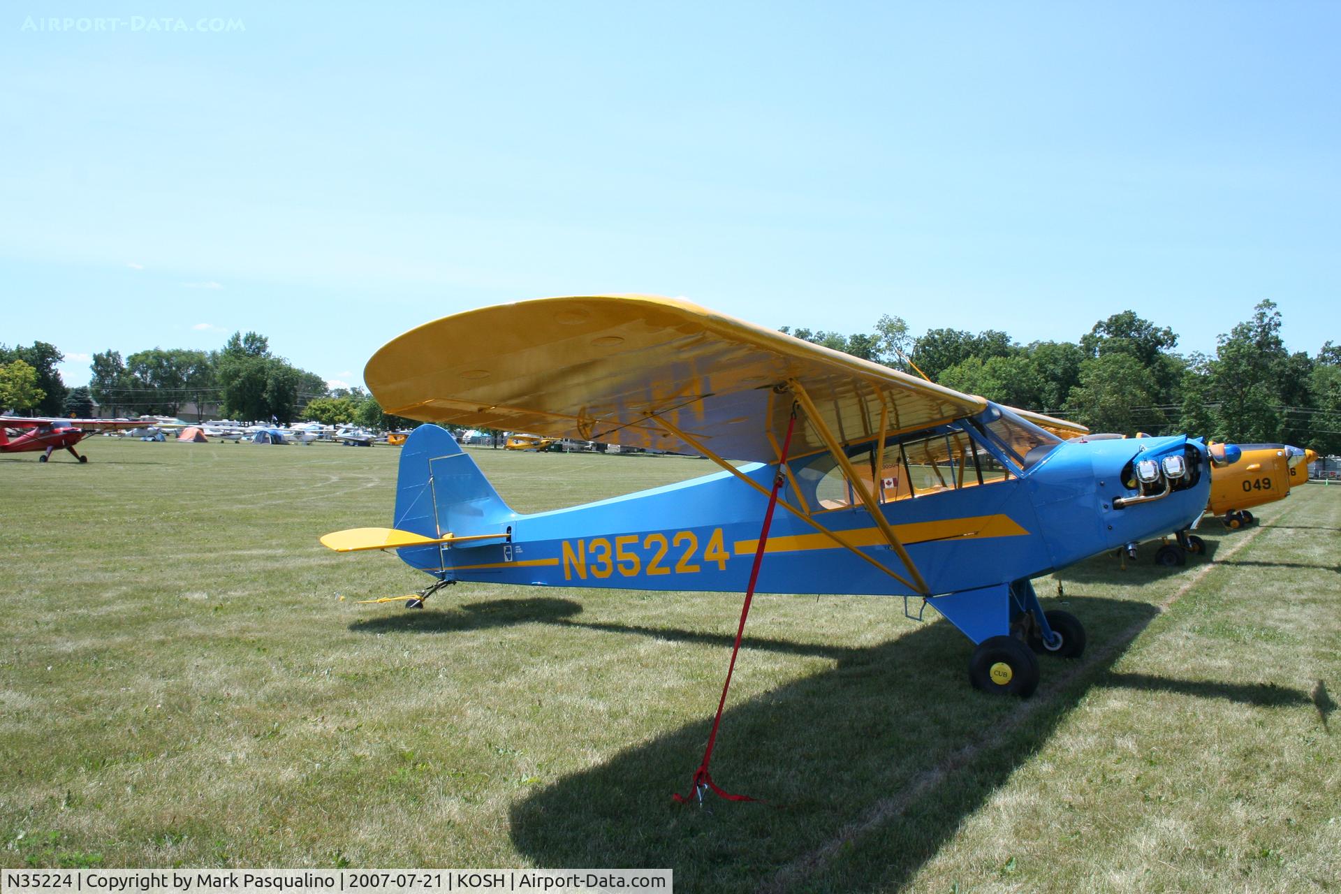 N35224, 1941 Piper J3L-65 Cub C/N 6223, Piper J3L-65