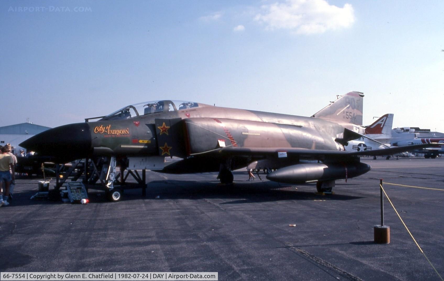 66-7554, 1966 McDonnell F-4D-30-MC Phantom II C/N 2091, F-4D at the Dayton International Air Show
