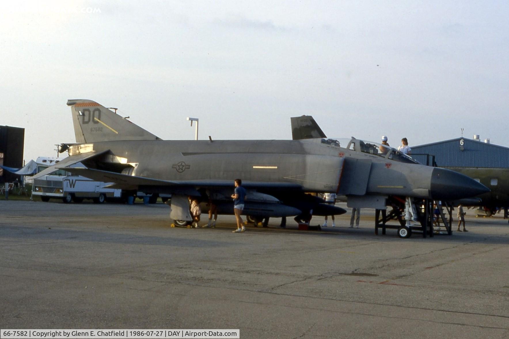 66-7582, 1966 McDonnell F-4D-30-MC Phantom II C/N 2133, F-4D at the Dayton International Air Show