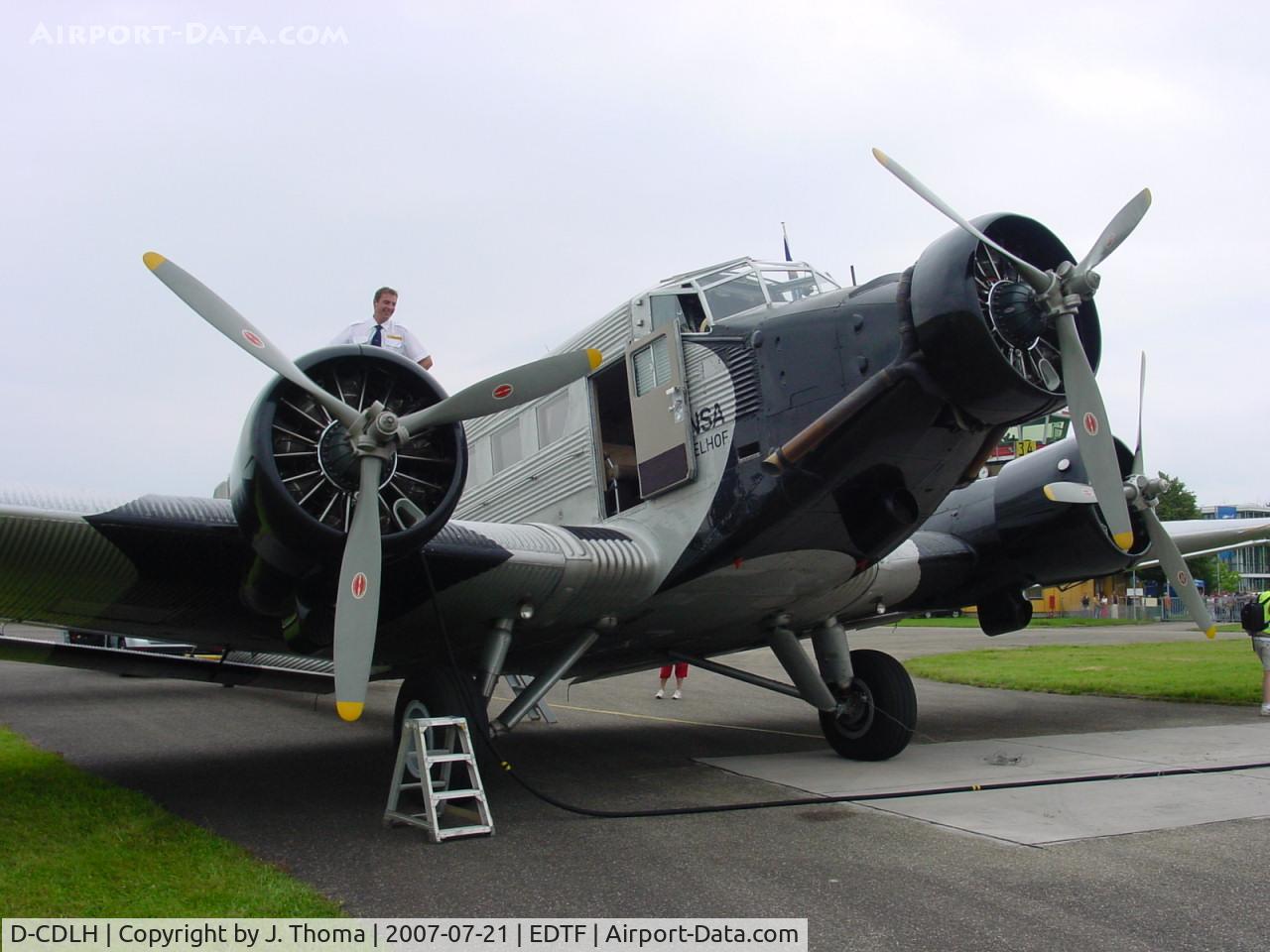 D-CDLH, 1936 Junkers Ju-52/3m C/N 130714, Junkers JU-52