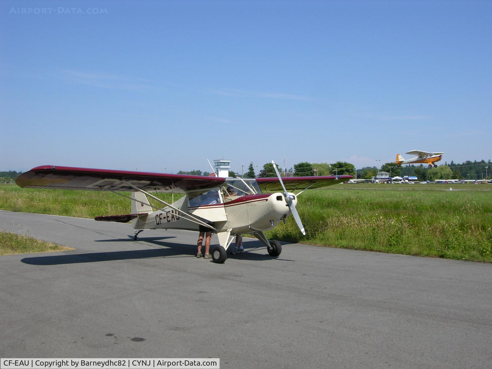 CF-EAU, 1946 Fleet 80 Canuck C/N 139, We rebuilt this one from the ground up