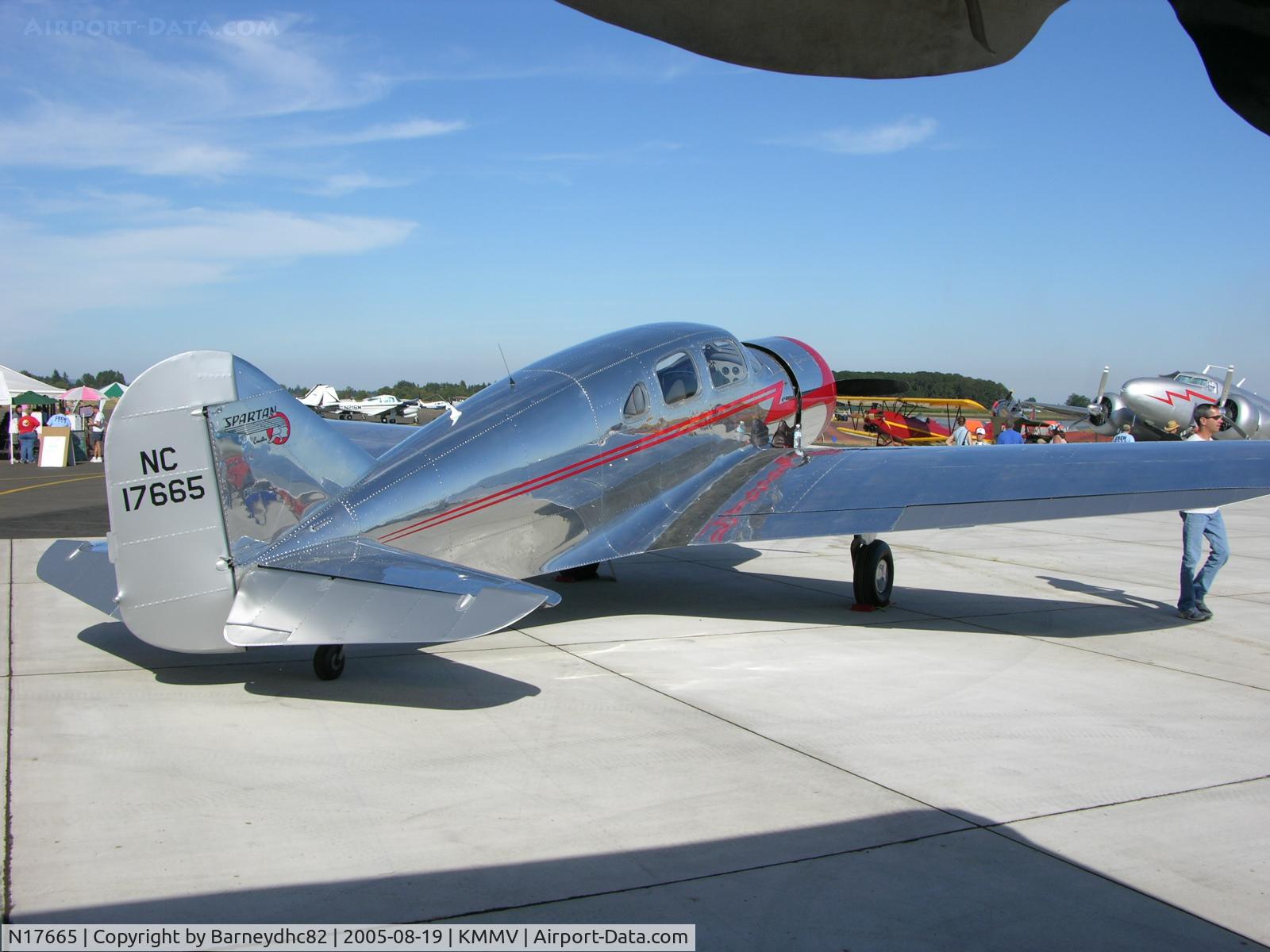 N17665, 1940 Spartan 7W Executive C/N 31, Spartan Executive