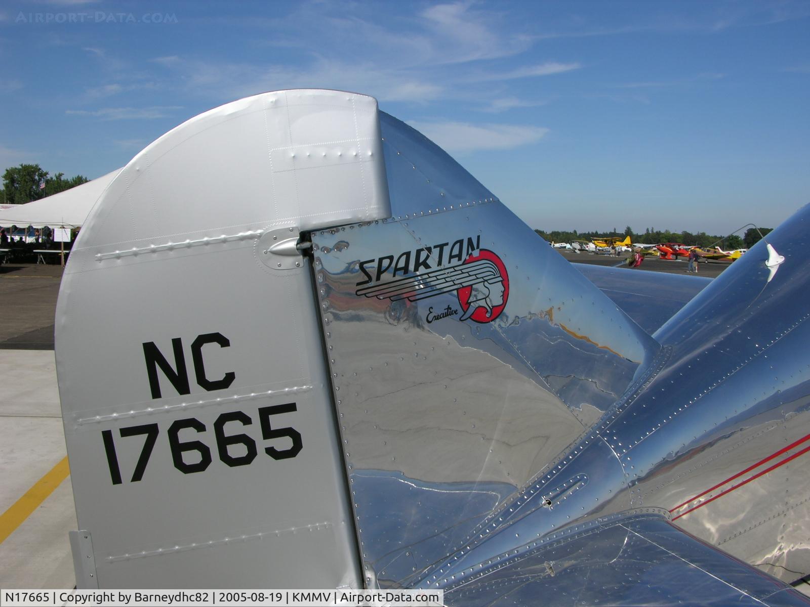 N17665, 1940 Spartan 7W Executive C/N 31, Spartan Executive