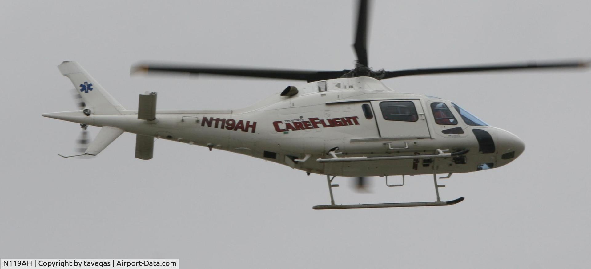 N119AH, 2001 Agusta A-119 C/N 14022, over las vegas circling? 7-21-07