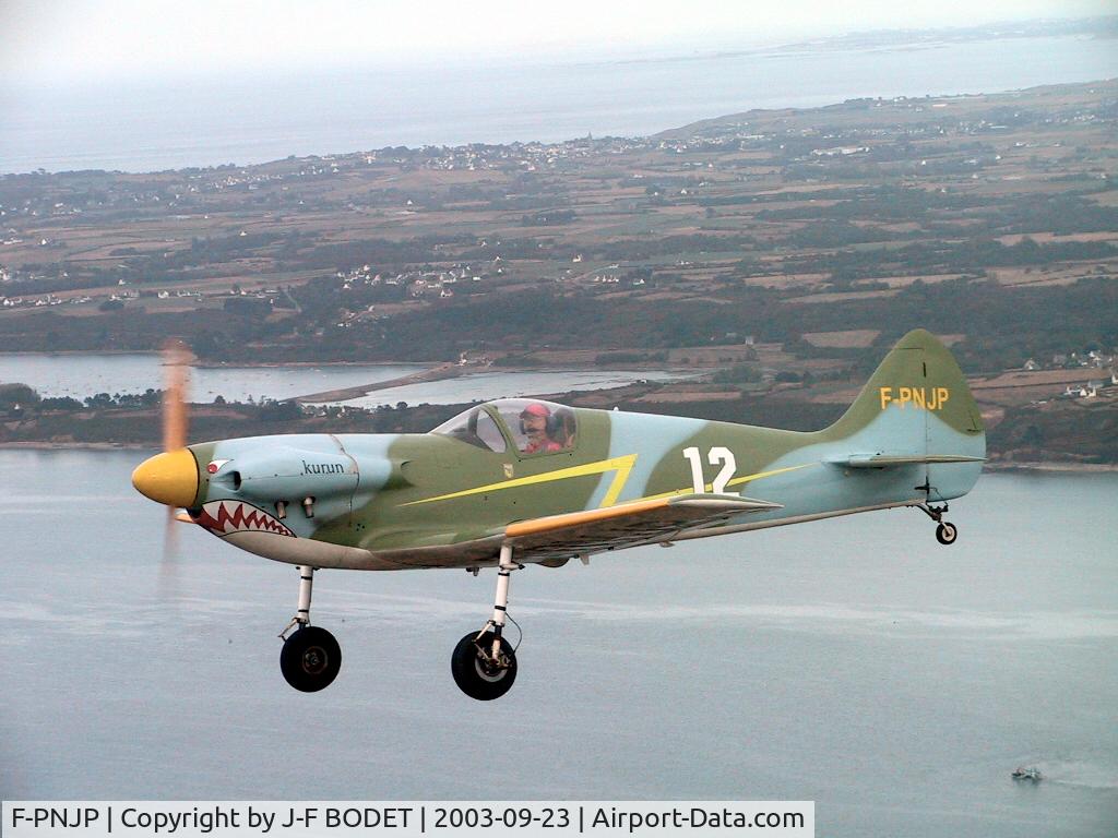 F-PNJP, Renault Kurun JPR-01 C/N 01, wooden plane,single seat,lycoming 0-320