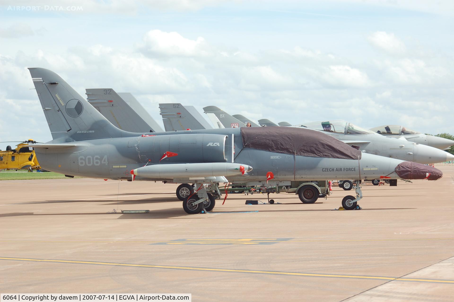 6064, Aero L-159 ALCA C/N 156064, Aero L-39 at Fairford