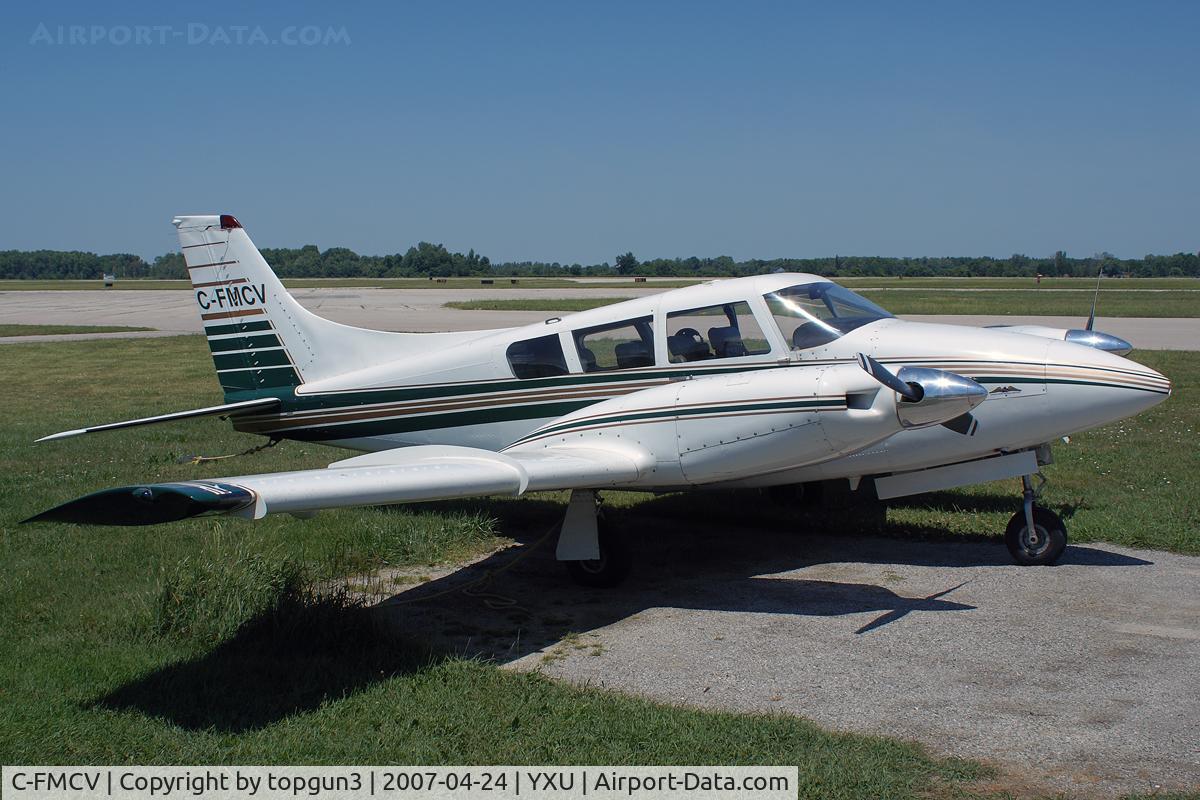 C-FMCV, 1968 Piper PA-30-160 B Twin Comanche C/N 30-1732, Parked at ESSO ramp.