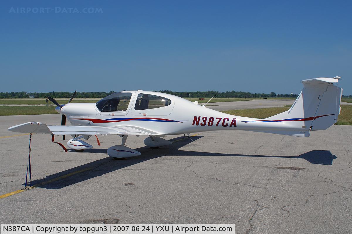 N387CA, 2007 Diamond DA-40 Diamond Star C/N 40.810, Ready for Delivery.